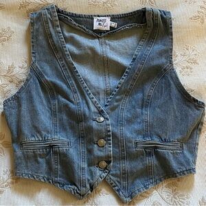Denim vest